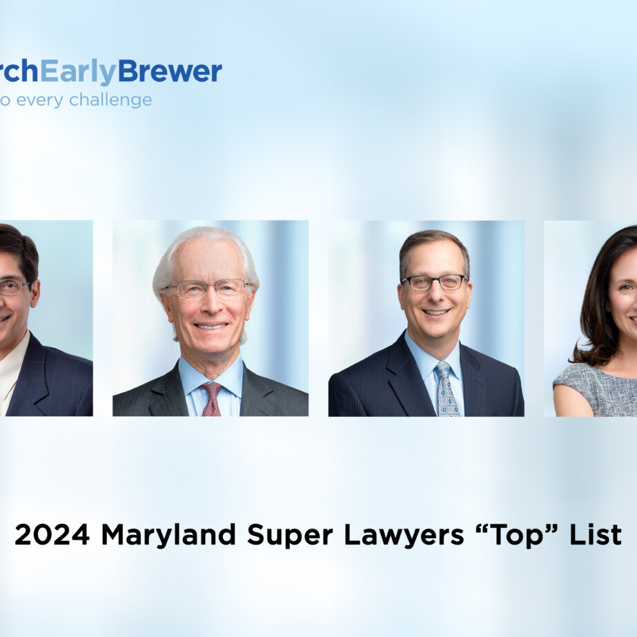 Maryland Legal News And Insights | Lerch, Early & Brewer